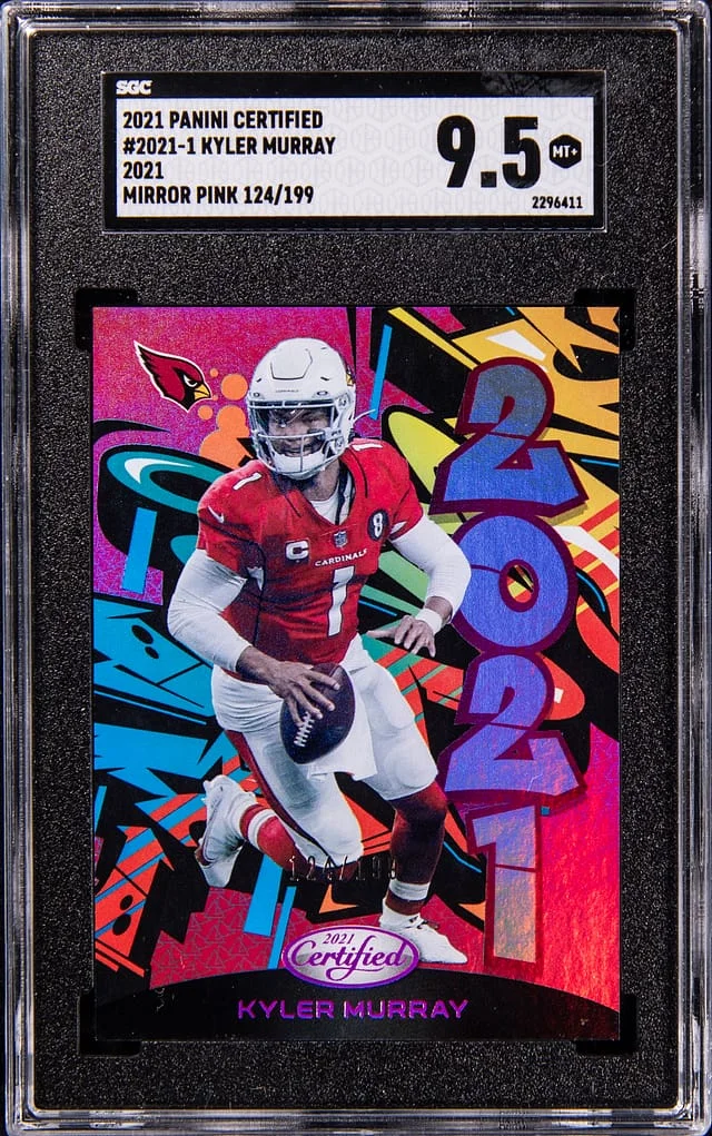 2021 Panini Certified Kyler Murray Mirror Pink #2021-1 card image