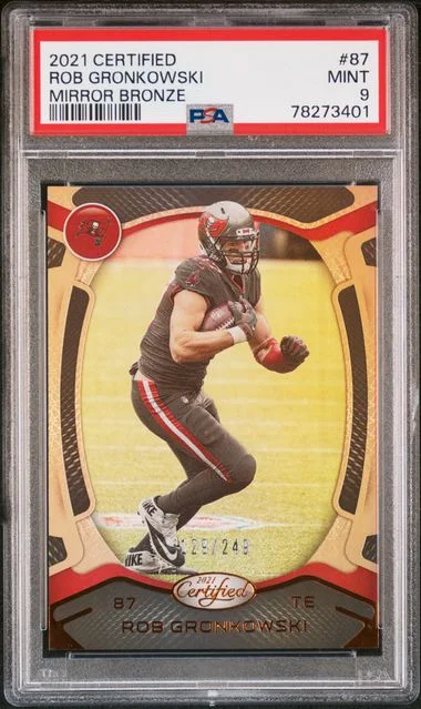 2021 Panini Certified Rob Gronkowski #87 card image