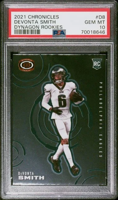 2021 Panini Chronicles DeVonta Smith Dynagon Rookies #D-8 card image