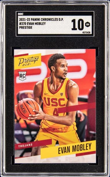 2021 Panini Chronicles Draft Picks Evan Mobley #370 card image