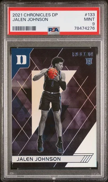 2021 Panini Chronicles Draft Picks Jalen Johnson #133 card image