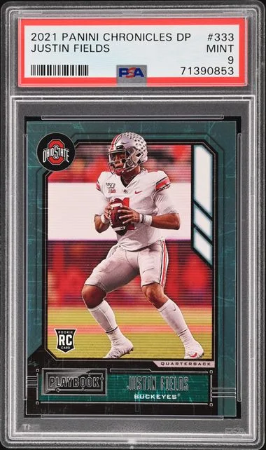 2021 Panini Chronicles Draft Picks Justin Fields #333 card image