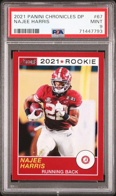 2021 Panini Chronicles Draft Picks Najee Harris #67 card image