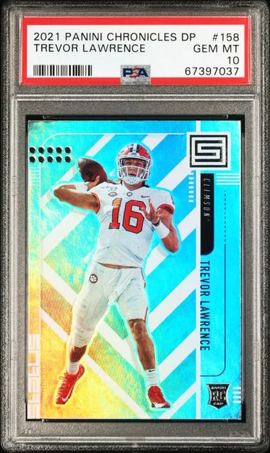 2021 Panini Chronicles Draft Picks Trevor Lawrence #158 card image