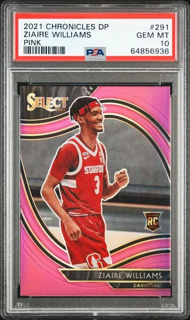 2021 Panini Chronicles Draft Picks Ziaire Williams #291 card image