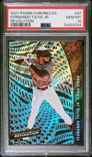 2021 Panini Chronicles Fernando Tatis Jr. Revolution #87 card image