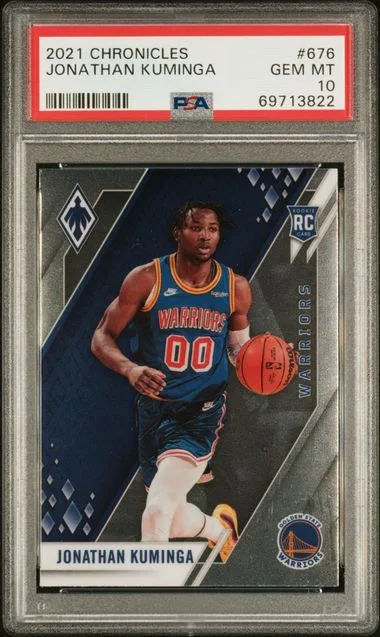 2021 Panini Chronicles Jonathan Kuminga #676 card image