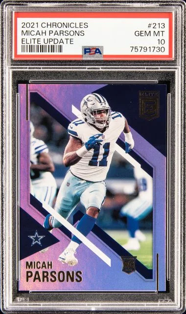 2021 Panini Chronicles Micah Parsons Elite Update #213 card image