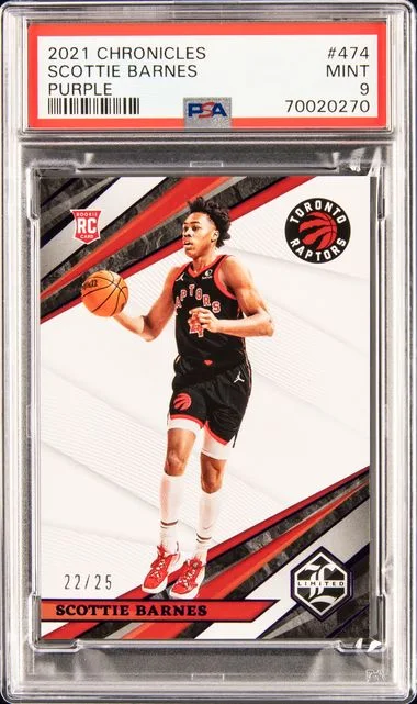 2021 Panini Chronicles Scottie Barnes #474 card image