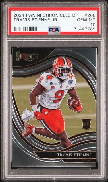 2021 Panini Chronicles Travis Etienne Jr. #268 card image
