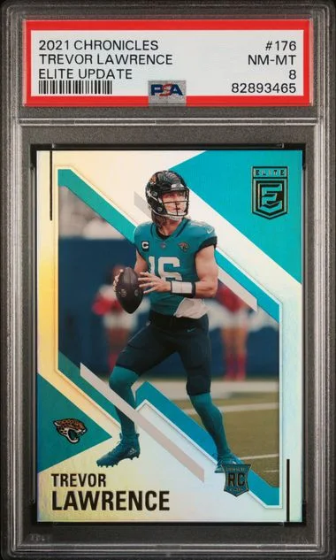 2021 Panini Chronicles Trevor Lawrence Elite Update #176 card image