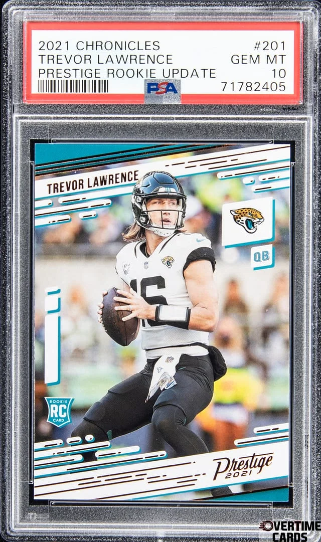 2021 Panini Chronicles Trevor Lawrence Prestige Update #201 card image
