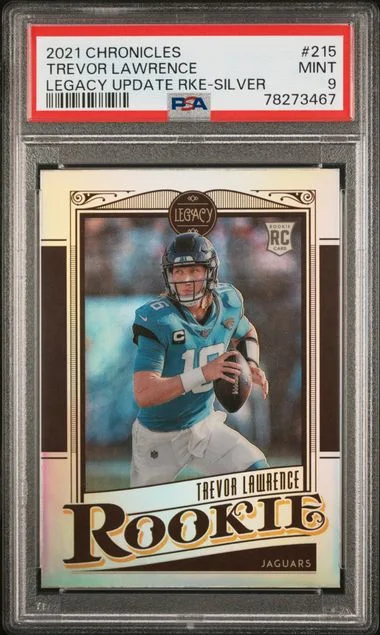 2021 Panini Chronicles Trevor Lawrence Legacy Update Rookies #215 card image