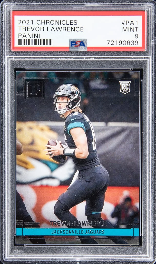 2021 Panini Chronicles Trevor Lawrence #PA-1 card image