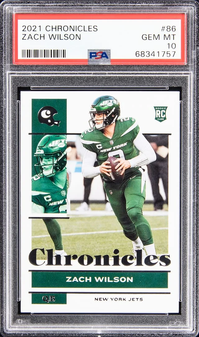 2021 Panini Chronicles Zach Wilson #86 card image