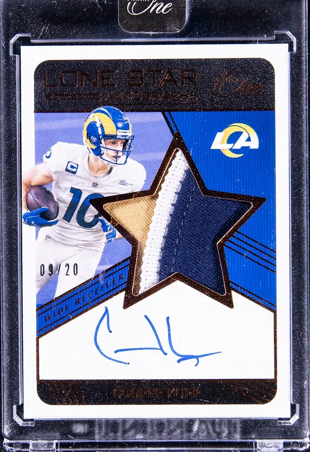 2021 Panini Cooper Kupp One Lone Star #92 card image