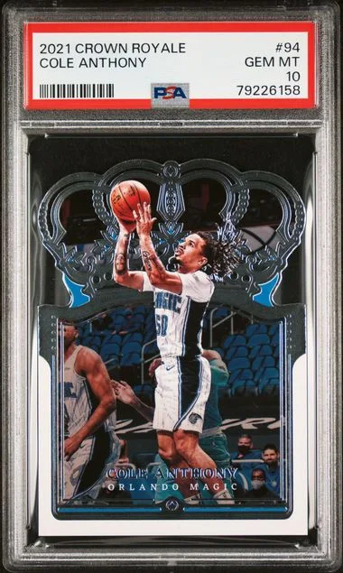 2021 Panini Crown Royale Cole Anthony #94 card image