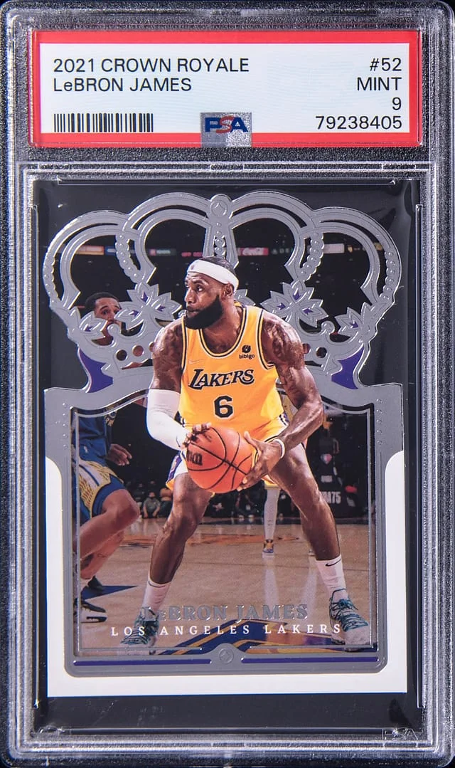 2021 Panini Crown Royale Lebron James #52 card image