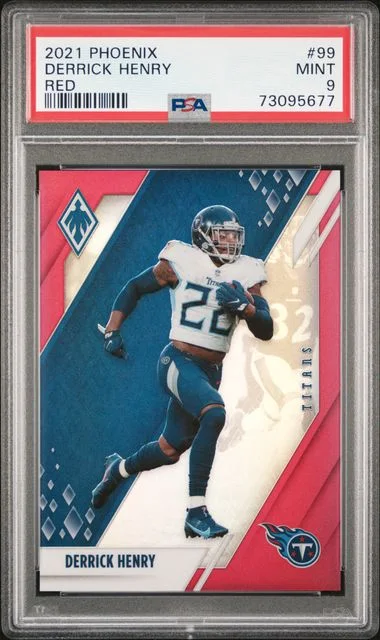 2021 Panini Derrick Henry Phoenix Red #99 card image
