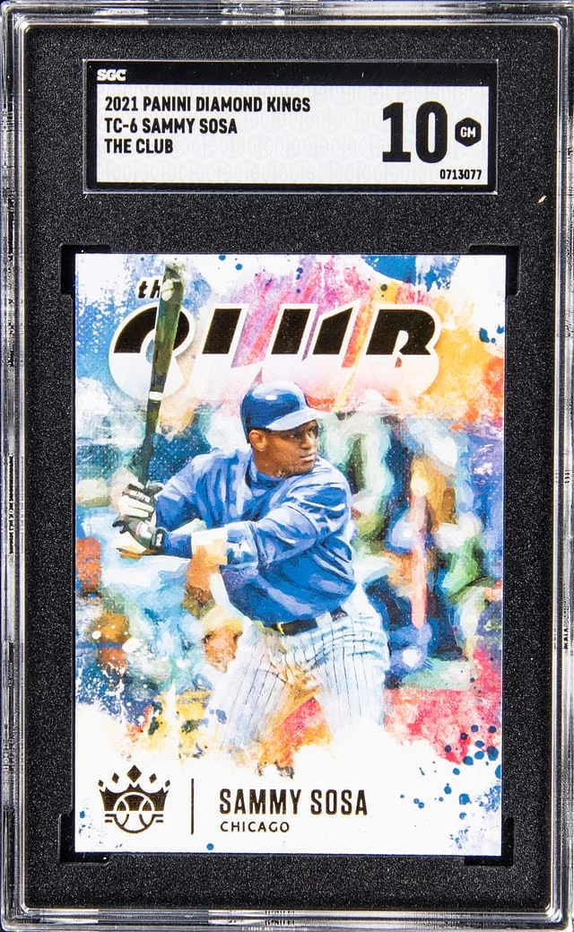 2021 Panini Diamond Kings Sammy Sosa The Club #TC-6 card image