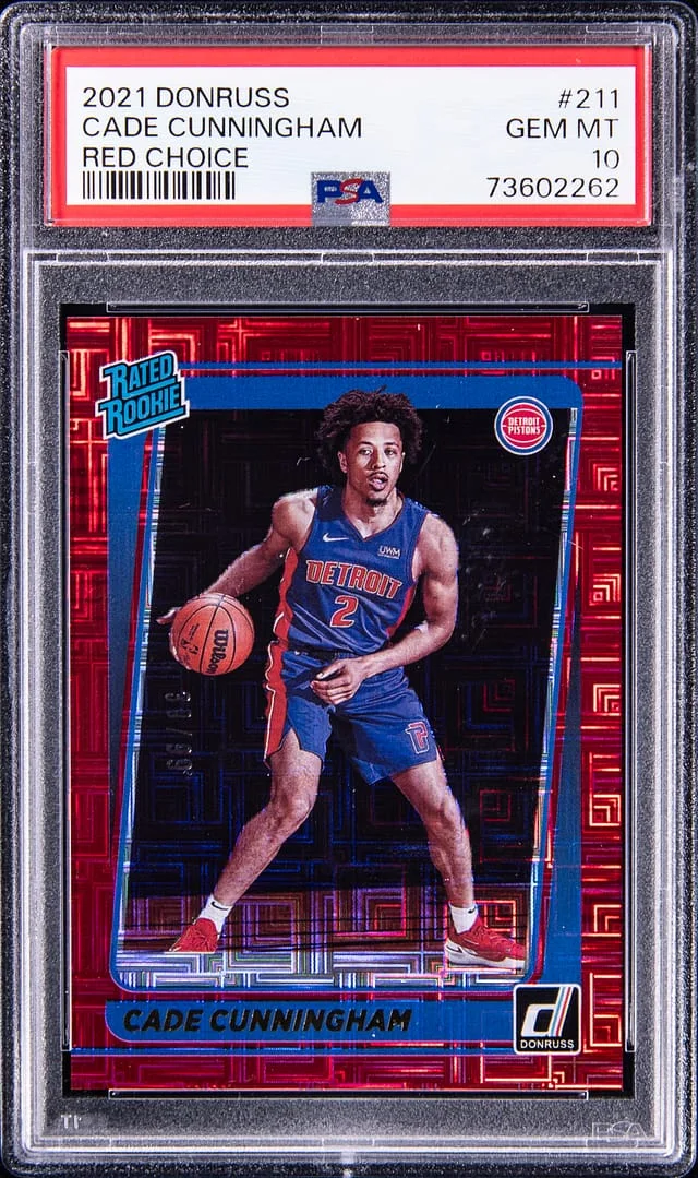 2021 Panini Donruss Cade Cunningham #211 card image