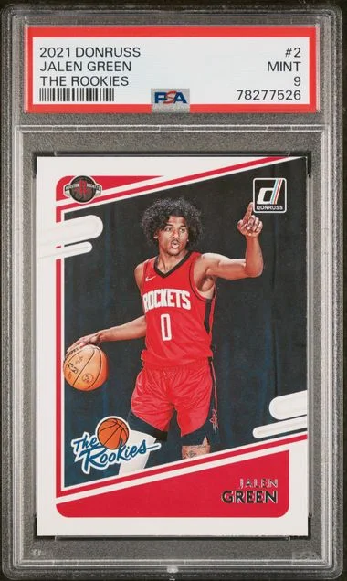 2021 Panini Donruss Jalen The Rookies #2 card image