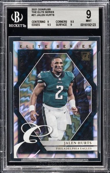 2021 Panini Donruss Jalen Hurts Elite Series #ESJHU card image