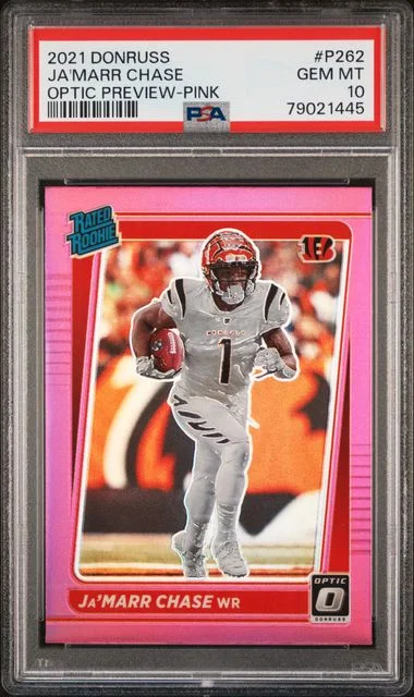 2021 Panini Donruss Ja'Marr Chase #P262 card image