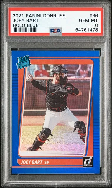 2021 Panini Donruss Joey Bart #36 card image