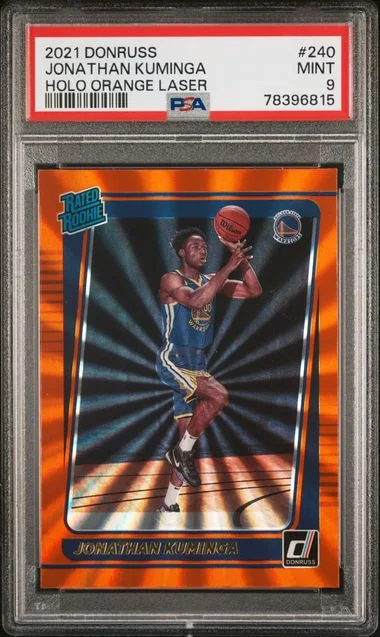 2021 Panini Donruss Jonathan Kuminga #240 card image