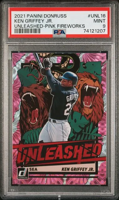 2021 Panini Donruss Ken Griffey Jr. Unleashed #UNL16 card image