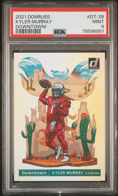 2021 Panini Donruss Kyler Murray Downtown #Dt-28 card image