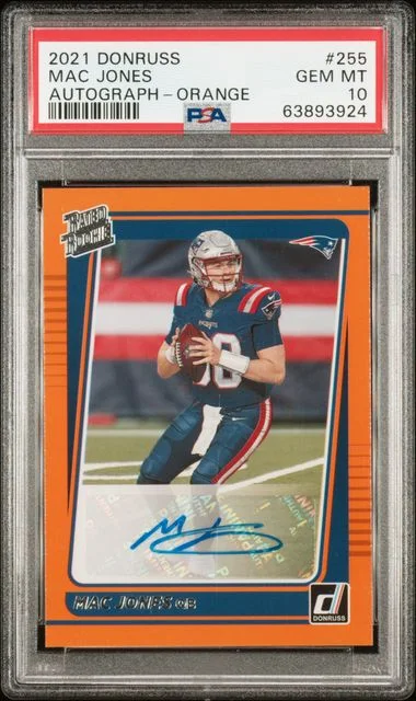 2021 Panini Donruss Mac Jones #255 card image