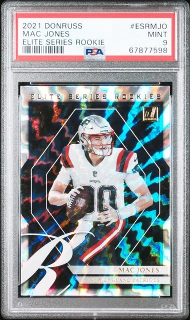2021 Panini Donruss Mac Jones Elite Series #ESR-MJO card image