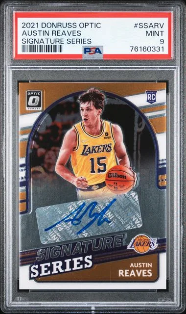 2021 Panini Donruss Optic Austin Reaves Signature Series #SSARV card image