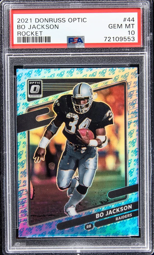 2021 Panini Donruss Optic Bo Jackson Wave #44 card image