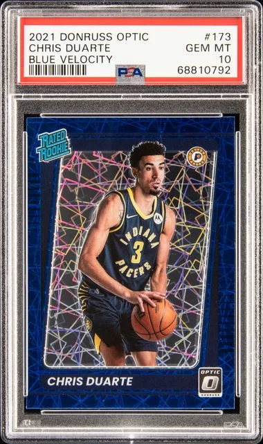 2021 Panini Donruss Optic Chris Duarte #173 card image