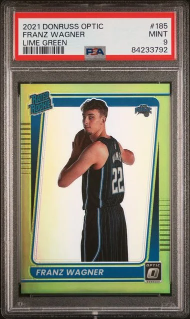 2021 Panini Donruss Optic Franz Wagner Target Box Set #185 card image