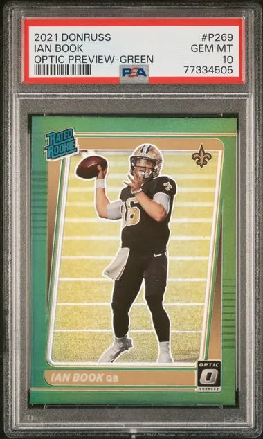 2021 Panini Donruss Optic Ian Book Preview Green #P-269 card image