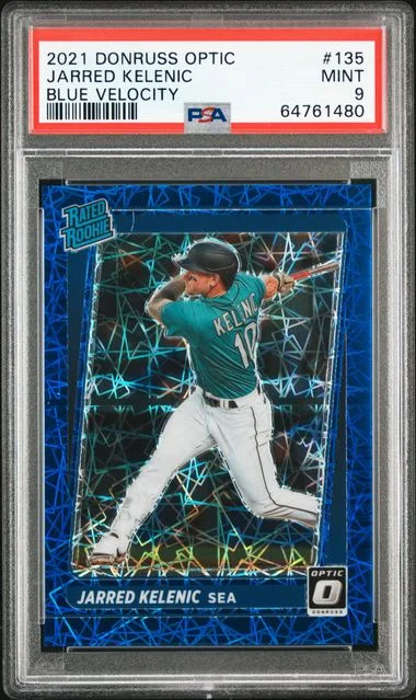 2021 Panini Donruss Optic Jarred Kelenic #135 card image
