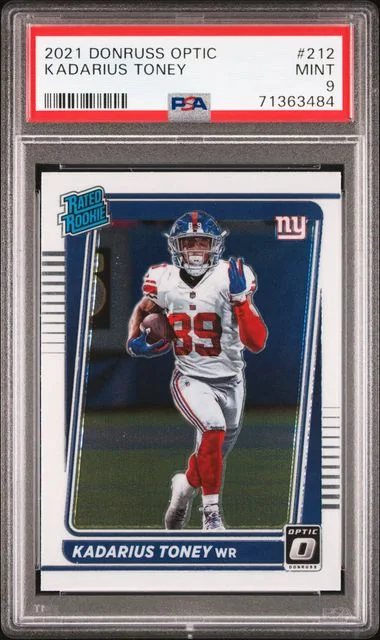 2021 Panini Donruss Optic Kadarius Toney Rated #212 card image