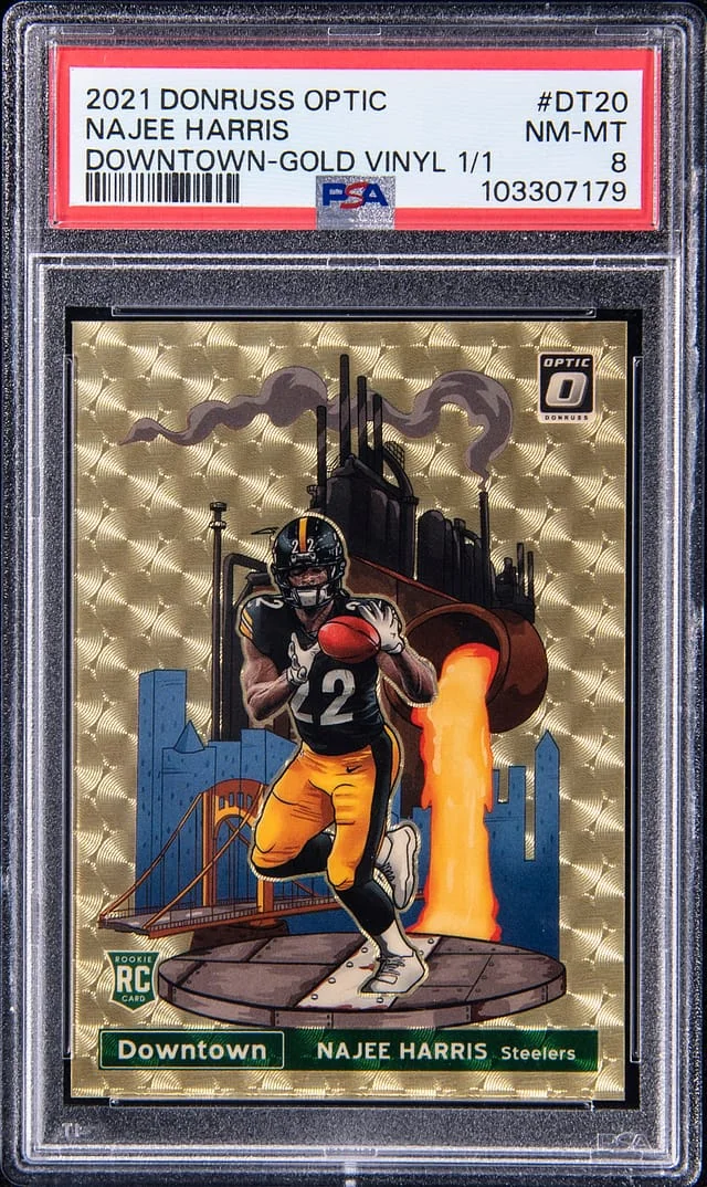 2021 Panini Donruss Optic Najee Harris Downtown #DT-20 card image