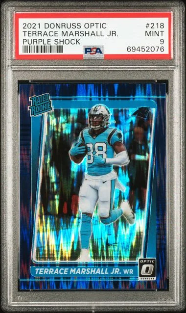 2021 Panini Donruss Optic Terrace Marshall Jr. #218 card image