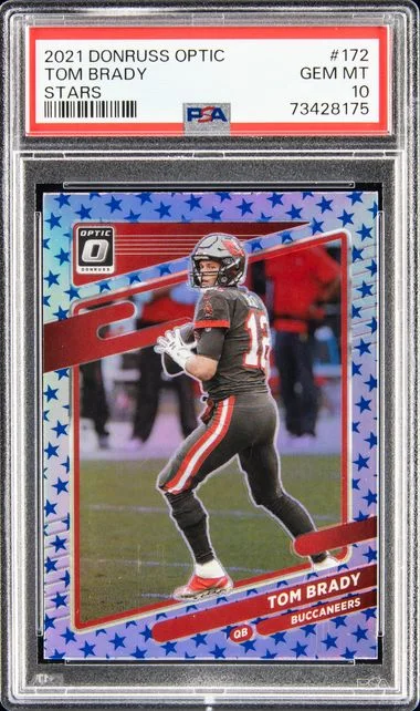 2021 Panini Donruss Optic Tom Brady #172 card image