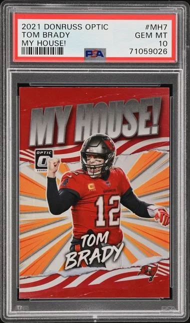 2021 Panini Donruss Optic Tom Brady My House! #Mh7 card image