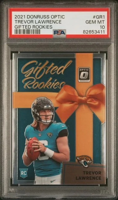 2021 Panini Donruss Optic Trevor Lawrence Gifted Rookies #GR1 card image