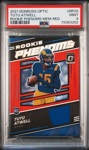 2021 Panini Donruss Optic Tutu Atwell Phenoms Memorabilia #RP20 card image