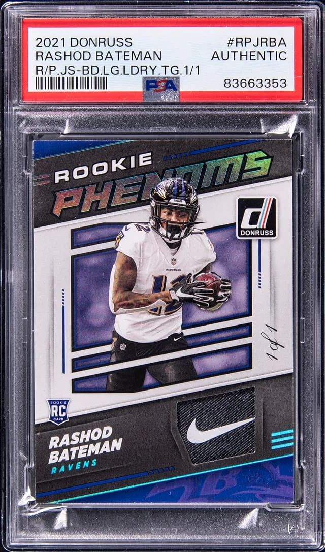 2021 Panini Donruss Phenoms Brand Logo Laundry #no-number card image