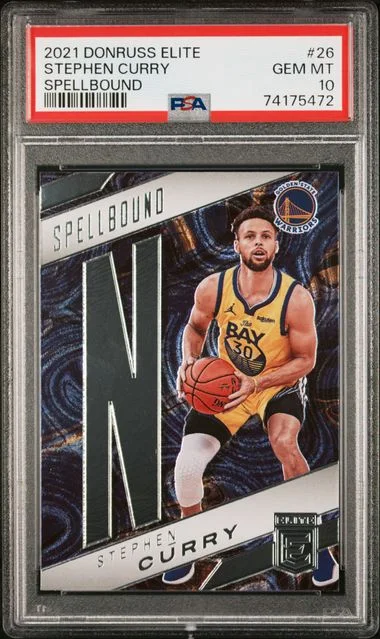 2021 Panini Donruss Stephen Curry Elite Spellbound #26 card image