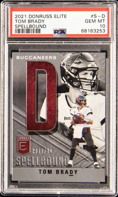 2021 Panini Donruss Tom Brady Elite Spellbound #S-D card image